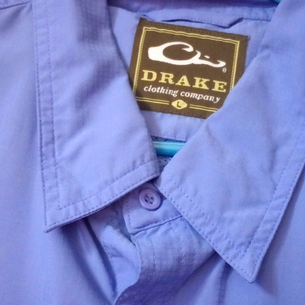 L Drake Purple dress shirt